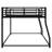 Sturdy Metal Drop-Down Bunk Beds-1210103617