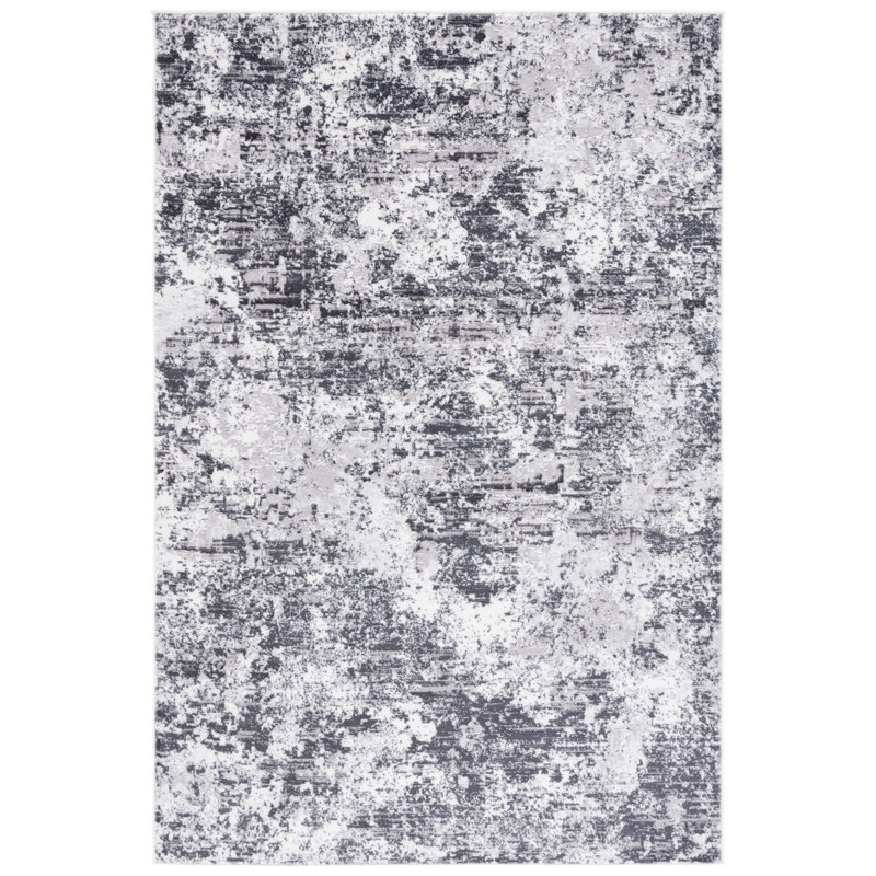 Emigsville Performance Performance Abstract Rug, Square 6'7"