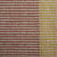 Bousta Wool Striped Area Rug in Orange/Yellow/Gray-64076228