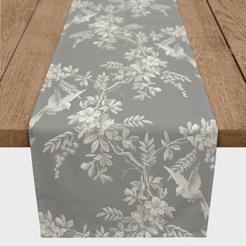 Floral Table Runner, 90" L x 16" W