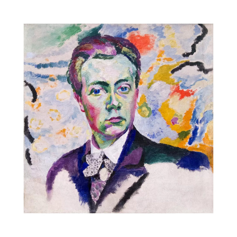 Autoportrait by Robert Delaunay - Wrapped Canvas Gallery-Wrapped Canvas Giclée