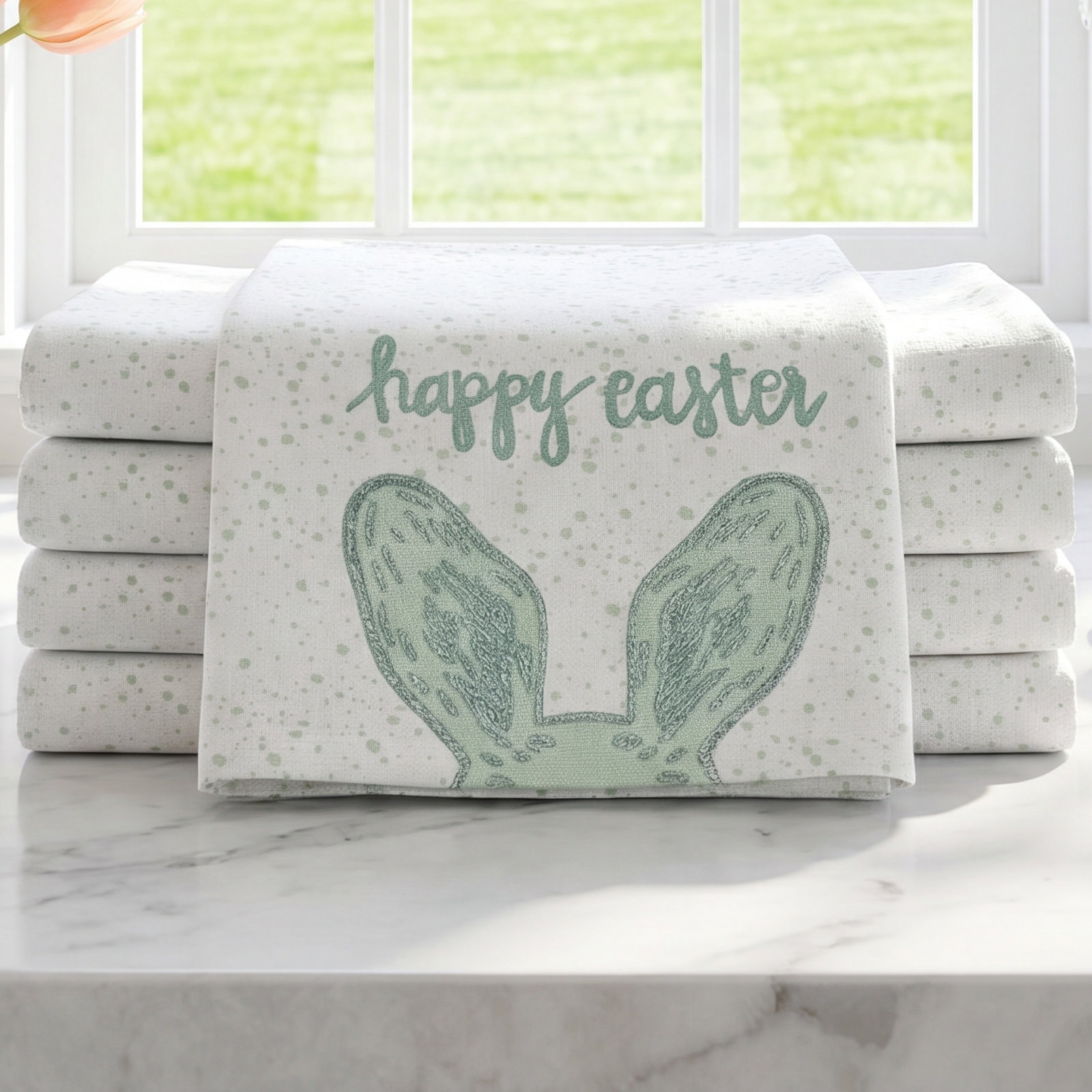 Easter Cotton Tea Towel Kitchen Towel