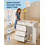 Commode à langer avec 5 tiroirs Baby