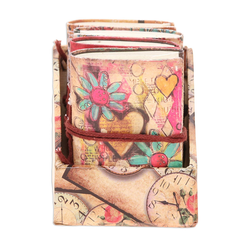 Daily Notes  Paper Journals (Set Of 4)