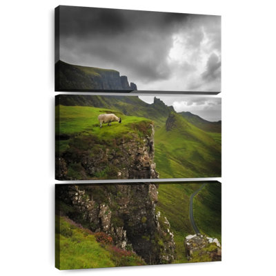 Falaises vertes d'Alvord, île de Skye