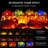  Cowsar Infrared Freestanding Portable Electric Fireplace Stove Heater With Remote,Timer,Adjustable Brightness And Speed,Double Doors-631577180
