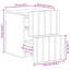 33cm W Manufactured Wood Bedside Table-885508308