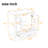 Freestanding 30" Bathroom Vanity With Ceramic Top-1783252324