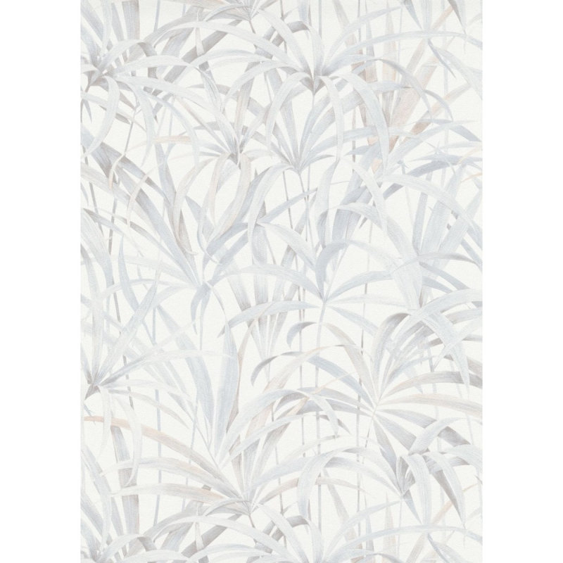 Panneau de papier peint Vallauris, Gris / blanc