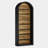 Arched shape Bookcase with open shelves-102163064