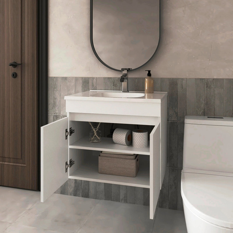 Vanity With 2 Doors, White