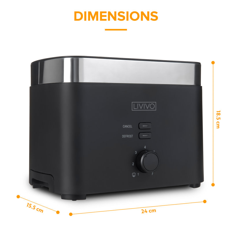 Tower Toaster, Black