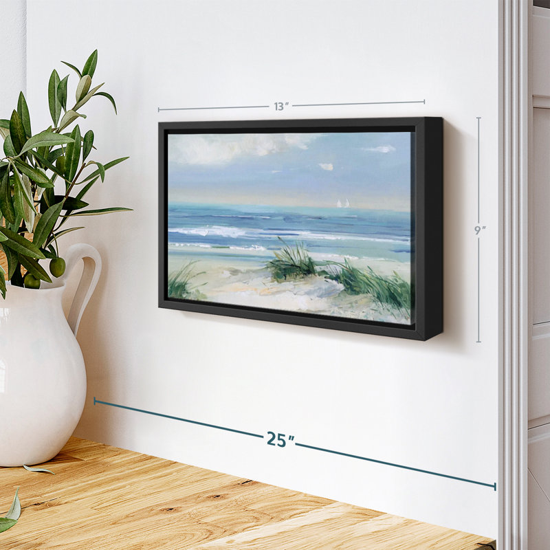 Plage «Coastal Breezes Wall Art», H 9 po x l 13 po