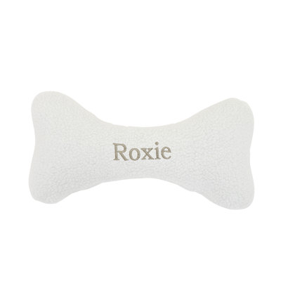 Sherpa Bone Pet Pillow