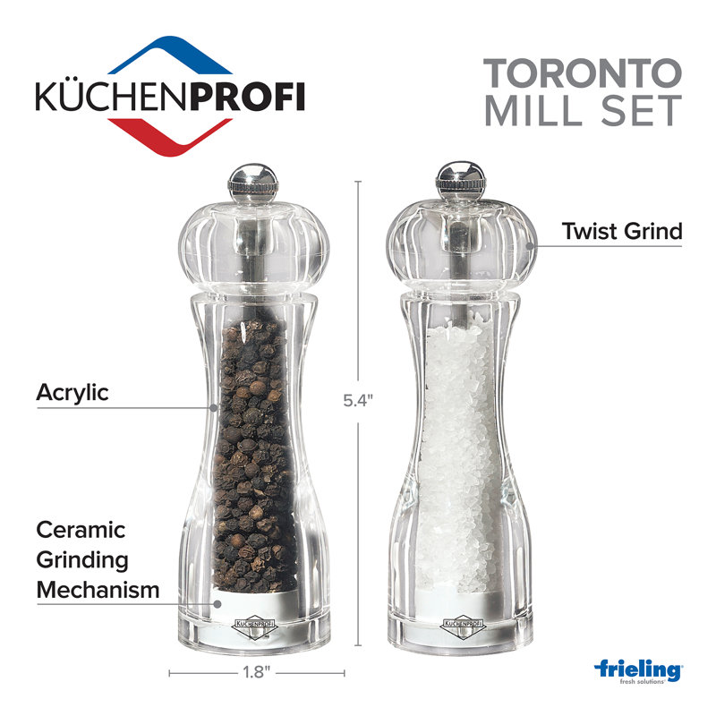 Salt & Pepper Mill Set