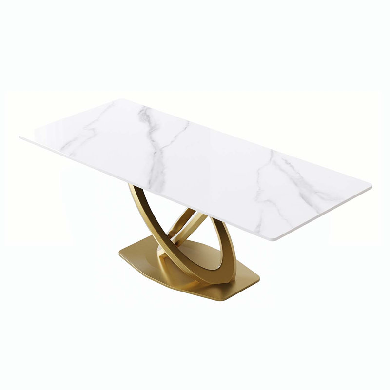Ruoxi rectangulaire, Blanc, L 78,74 po x l 31,49 po