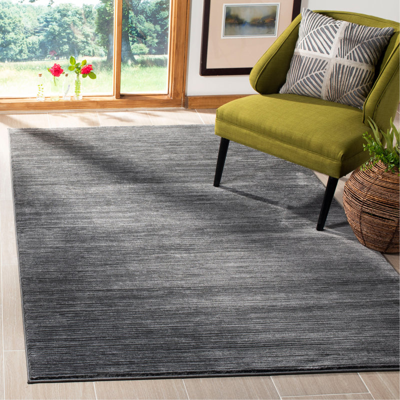 Aaishah Area Rug, Rectangle 10' x 14', Gray 