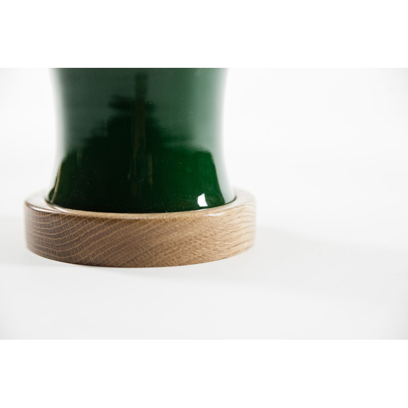 Gabrielle Porcelain Table Lamp, Racing Green