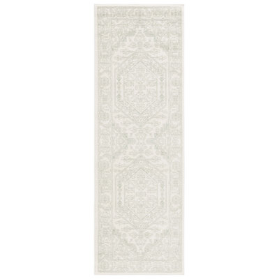 Tapis oriental de couleur sauge / ivoire Arrietty
