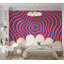 Murale pelez et collez de qualité supérieure - tourbillons psychédéliques-782480754