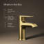 Kohler Hint Single-Handle Bathroom Faucet with Pop-Up Drain Assembly, One Hole Bathroom Sink Faucet, 1.2 gpm-764577403