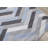 Shelldrake Gray Blue Chevron Performance Rug