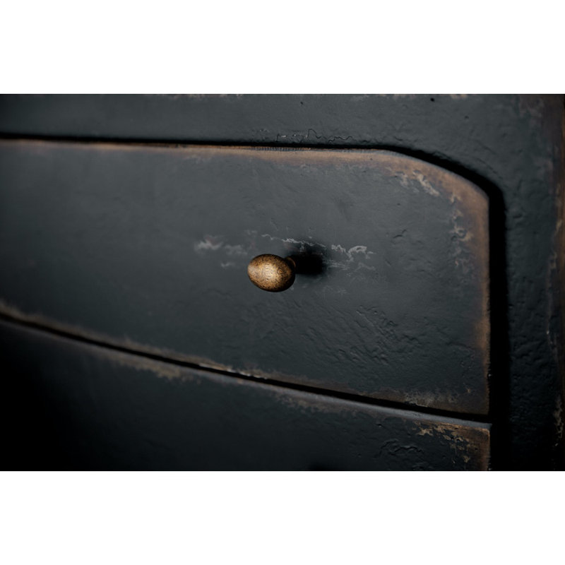 Chamberlain Bella Six-Drawer Chest, Black
