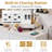 Dressing Table Set With Combination Cabinet-1884836081