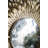 27" In Sunburst Design Wall Mirror