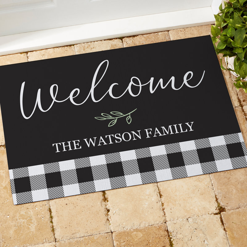 Tapis d'entrée antidérapant Buffalo Check 27 po x 18 po, Oui