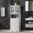 Dossou Freestanding Linen Cabinet