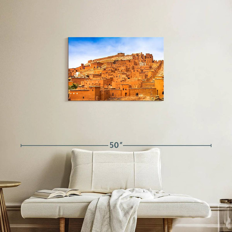 Lilie Ksar d'Ait-Ben-Haddou, H 20 po x l 30 po