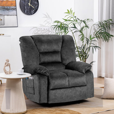 Fauteuil inclinable surdimensionné avec massage et chauffage