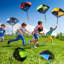Paquet de 10 jouets de parachute, parachute à lancer libre, jouets d'extérieur pour enfants, cadeaux (5 couleurs)