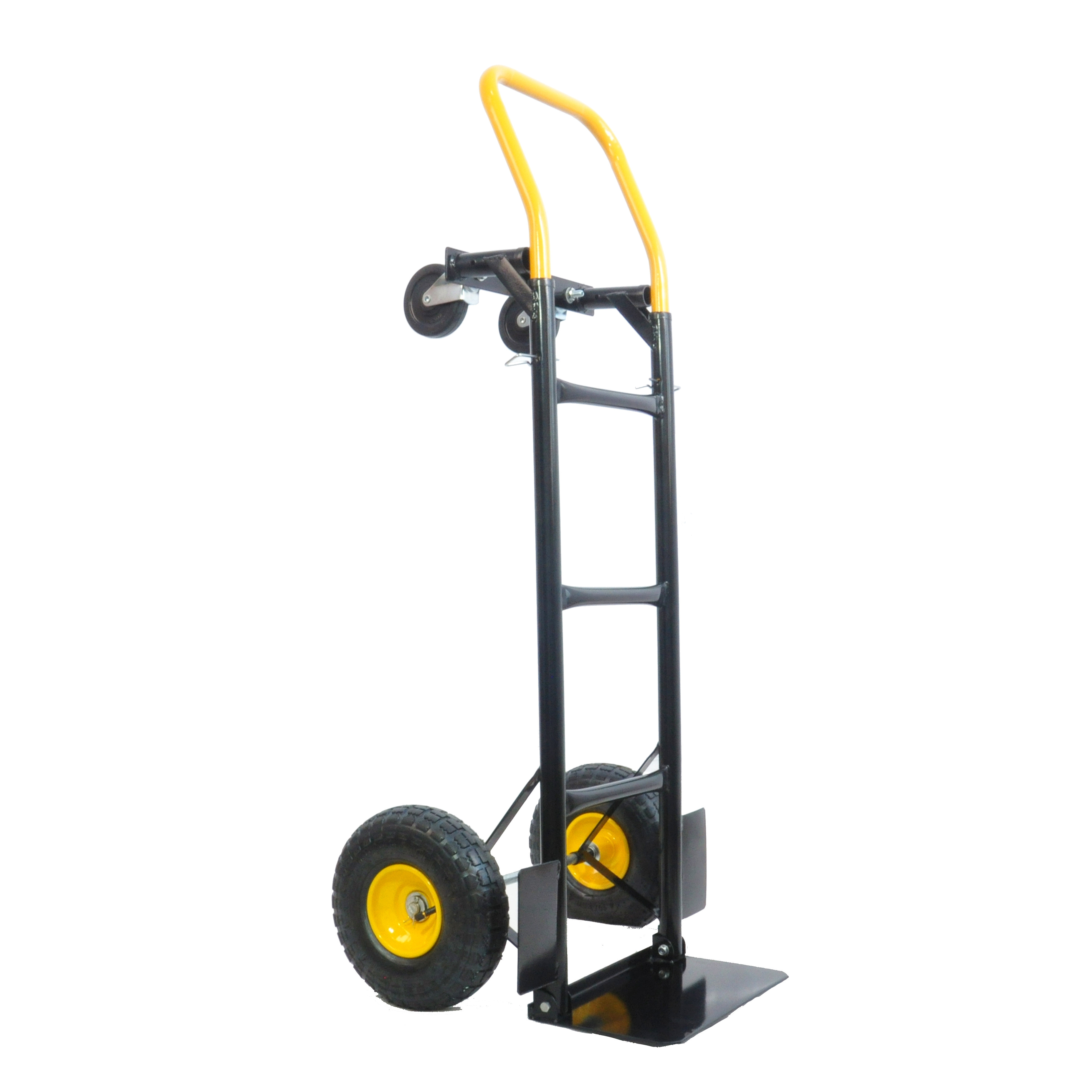 Two Hand Cart SHANRUGUOJI Hand Truck Dual Purpose 2 Wheel Dolly Cart And 4 Wheel Push ...