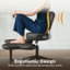 Ergonomic Cross-legged Swivel Chair, Adhd Chair Adjustable Height Meditation Chair With Back Support, Office/Chair