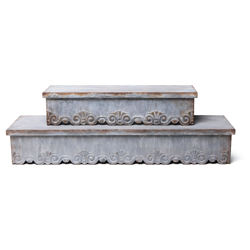 Vanderhoff 2 Piece Metal Floating Shelf