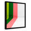 «Happy Bright Stripes On Paper» par Jason Leung, reproduction-93750403-93750404