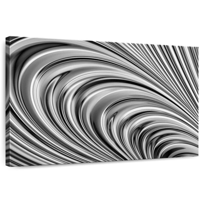 Avery Metal Wave, 20" H x 30" W