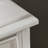 55.5 in. White Solid Wood 3 Drawer 3 Door Sideboard_Buffet Table-1315213579