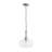 1-light Rippled Glass Water Drop Pendant-107381851
