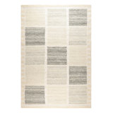 Rug & Kilim’S Scandinavian Rug With White And Gray Geometric Patterns