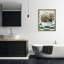 «Bathing Elephant on Green Floater», art mural sur toile par Marcus Prime-390905676-390905675