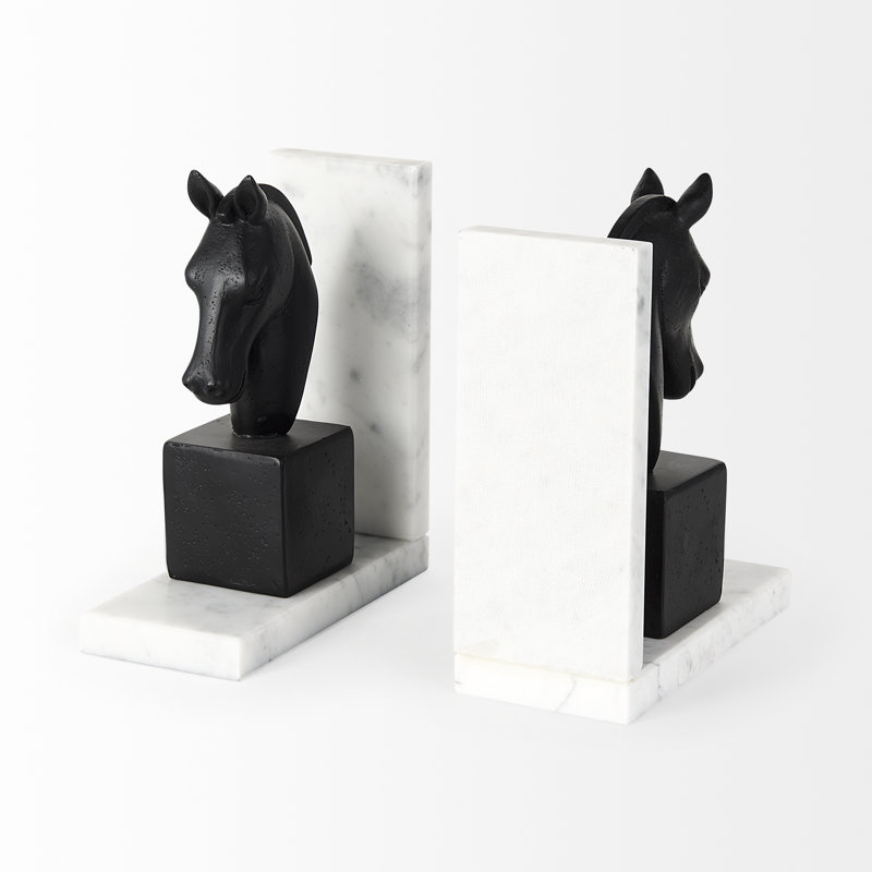 Hidalgo Resin Non-Skid Bookends