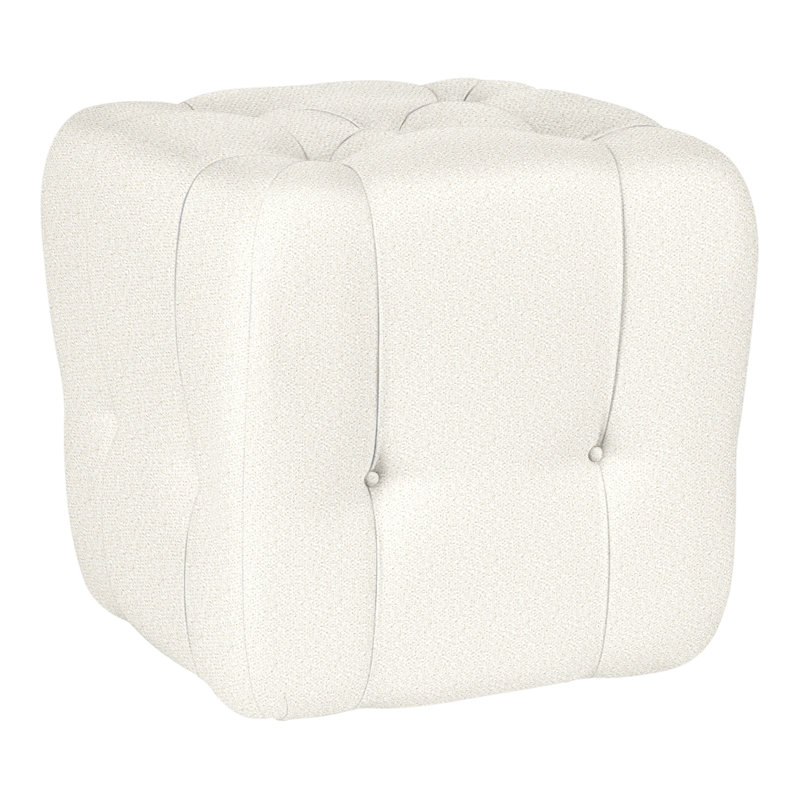 Glen Haven Square Ottoman, Kenworth Pearl