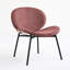 Chaise longue coquille rouge, assise large, construction, utilisation durable de la pâte de haricots, conception élégante, touche décorative-1663158181