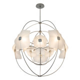 Astra Orb Large Pendant - Vintage Platinum