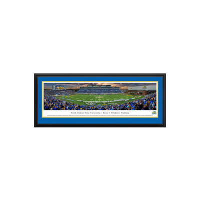NCAA South Dakota State Football 1st Game at Dykhouse Stadium Framed Photographic Print