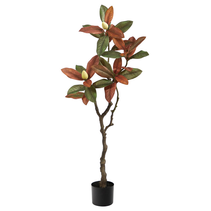 Arbre à feuillage artificiel 48 po en pot