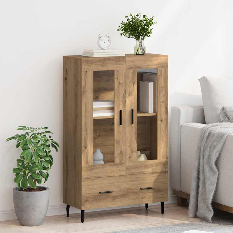 Highboard Accent Chest, Artisan Oak